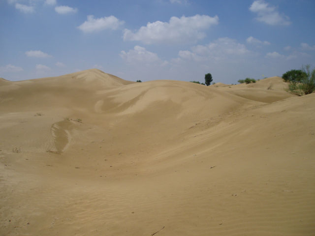 China desert