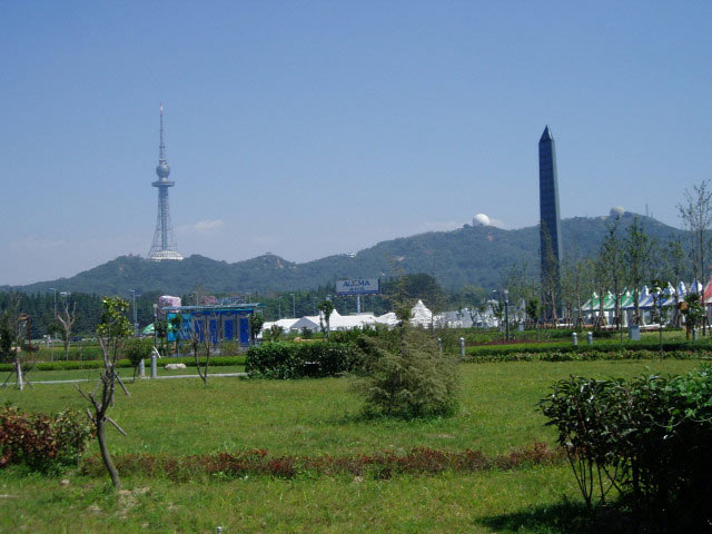 View from the beach