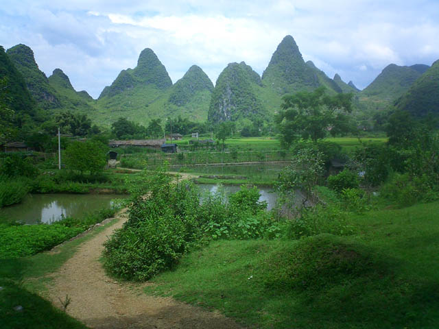 Karst peak