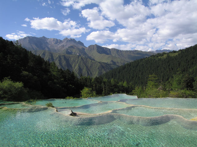 Limestone pools