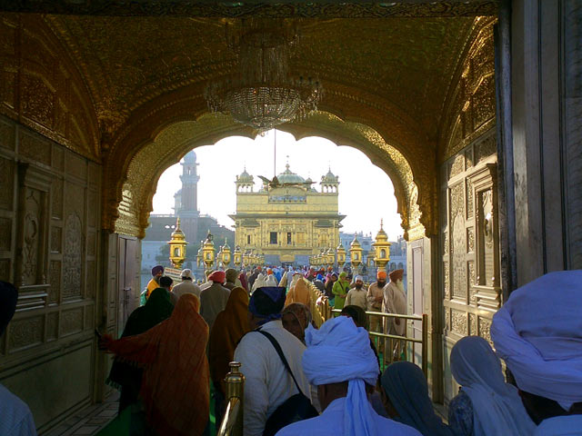 Temple entrance