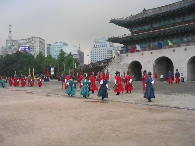 Changing guards