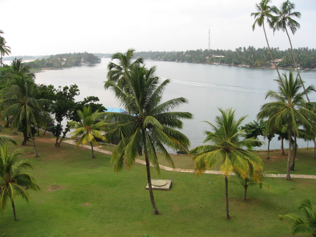 Rivière à Bentota, Sri Lanka