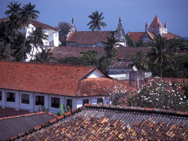 Galle rooftops