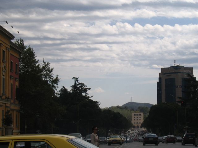 Traffic in tirana