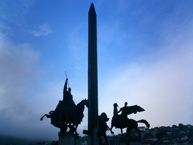 Sword monument