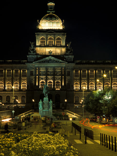 Prague by night