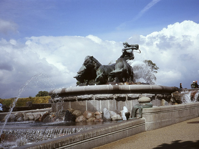 Gefion fountain