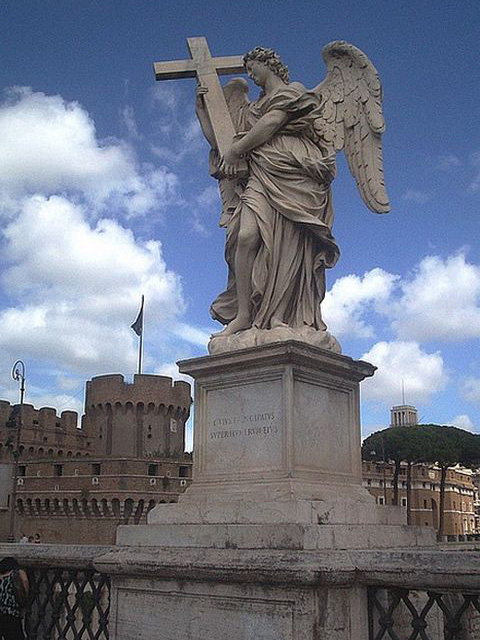 Angel with the Cross