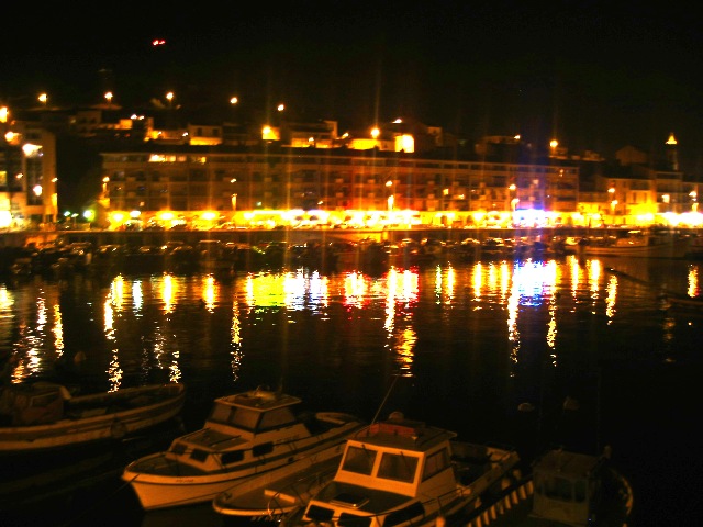 Harbour by night