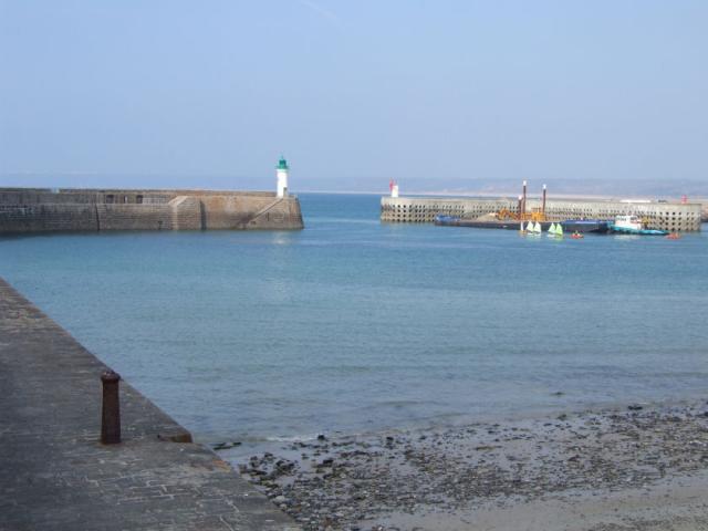 Dielette harbour