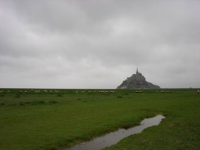 Mont Saint Michel panorama