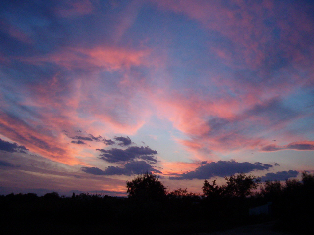 Red sunset