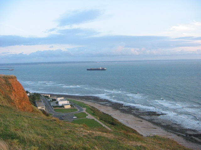 View from cliff
