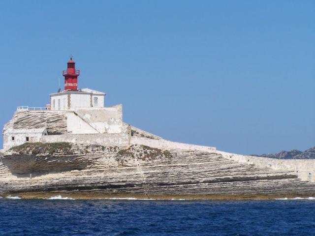 Lavezzi islands lighthouse