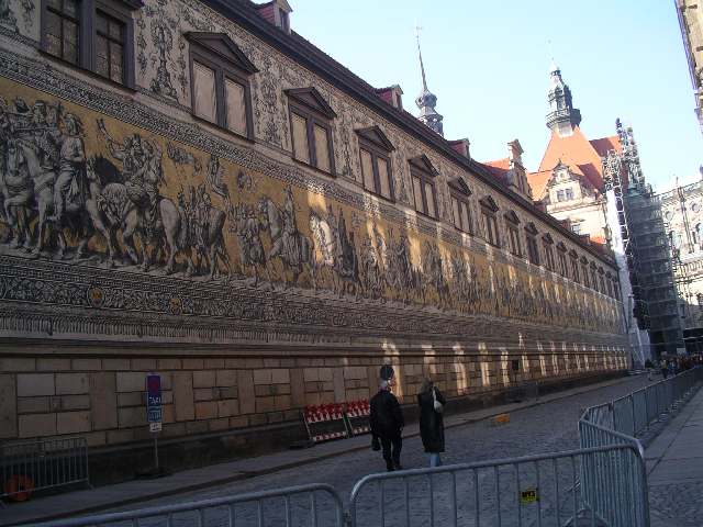 Mural of the Sachsen Rulers