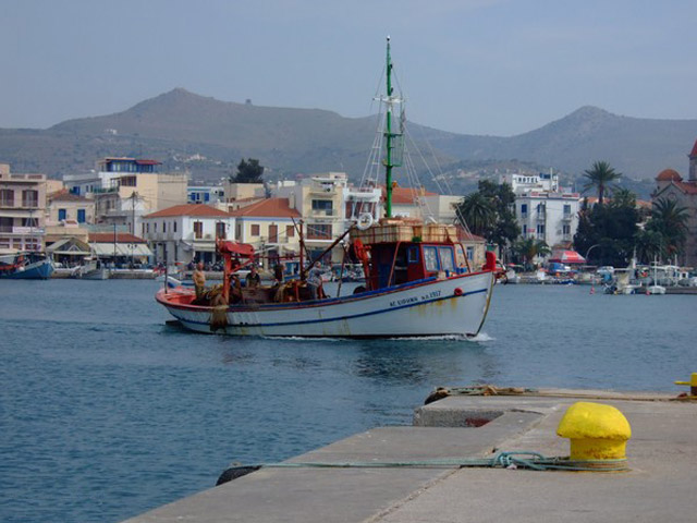 Aegina harbor