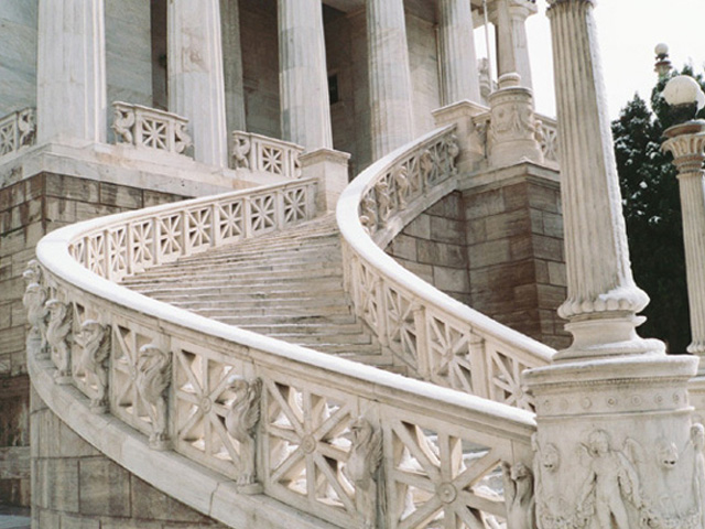 Marble stair