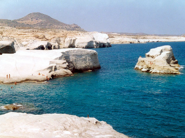 Milos beach