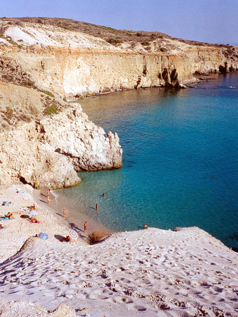 Beach in Milos