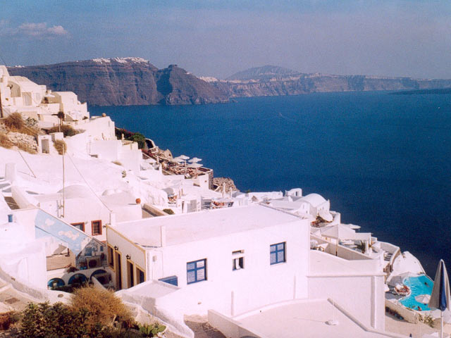 Santorini island