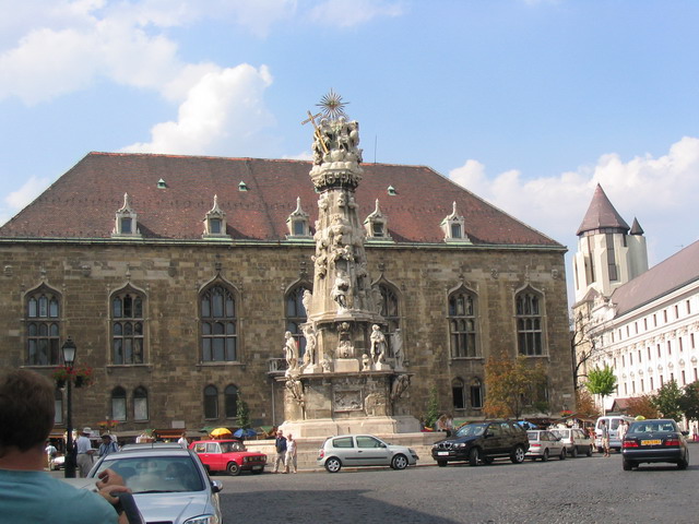 Marian and Holy Trinity columns