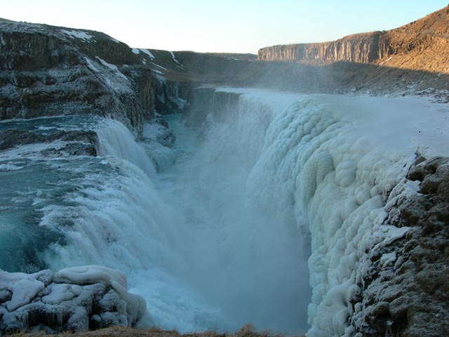 Gullfoss Waterfall