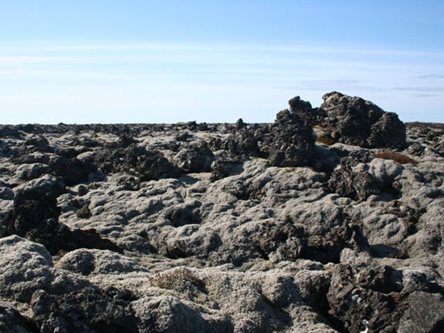 Lava field