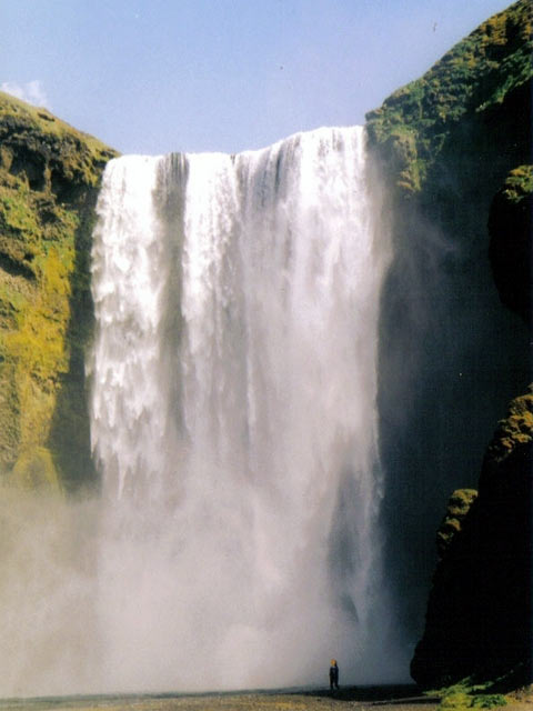 Skogafoss waterfall