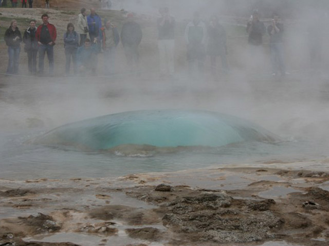 Strokkur eruption