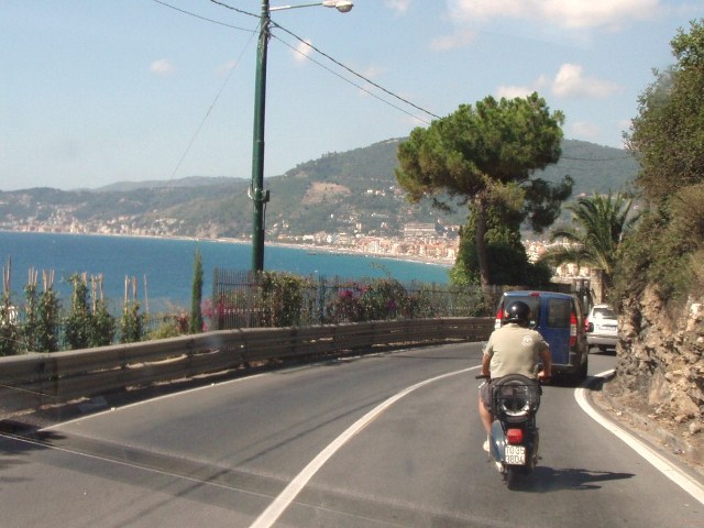 Road to Alassio