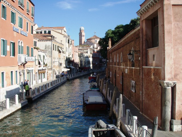 Colorful canal