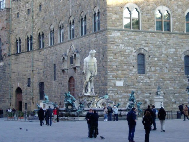 Neptune fountain