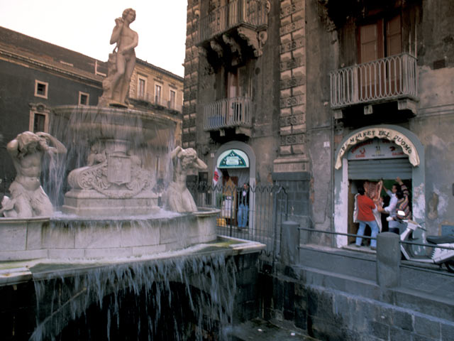 Catania fountain