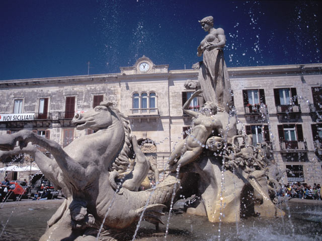 The fountain of Artemis