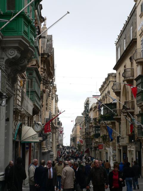 Pedestrianised street