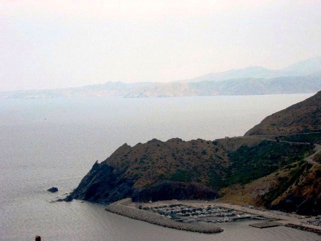 Portbou harbour