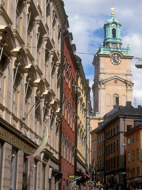 Street and church