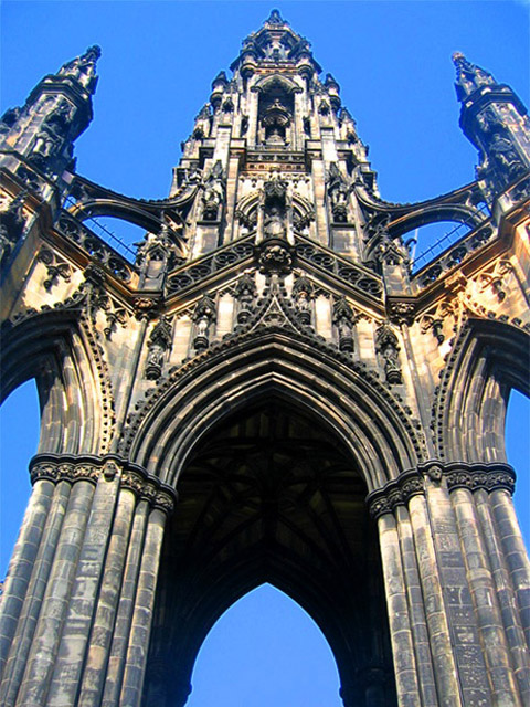 Scott Monument view