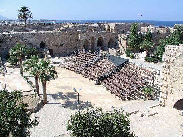 Inside Kyrenia castle