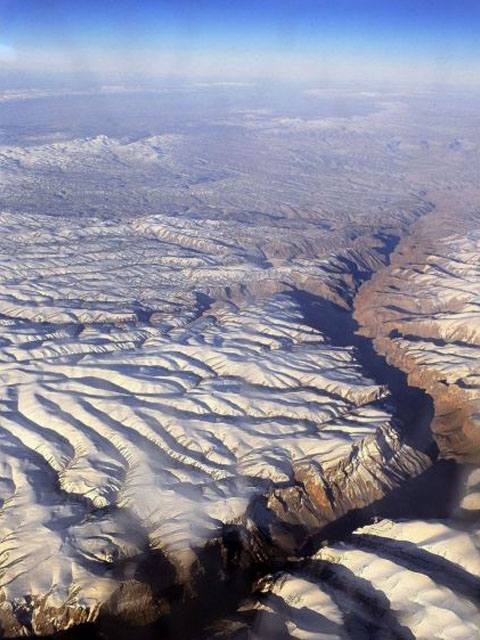 Zagros mountain range