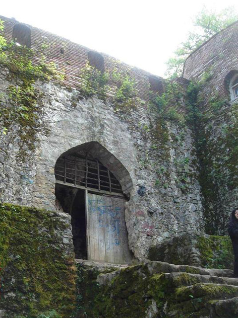 Rudkhan Castle door