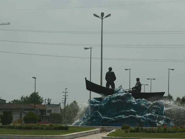 Fisherman fountain