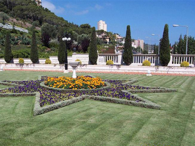 Shrine of the Bab garden