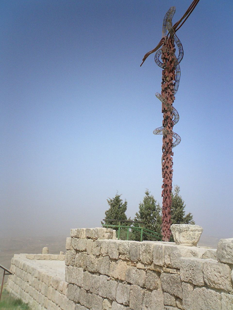 Brazen Serpent sculpture