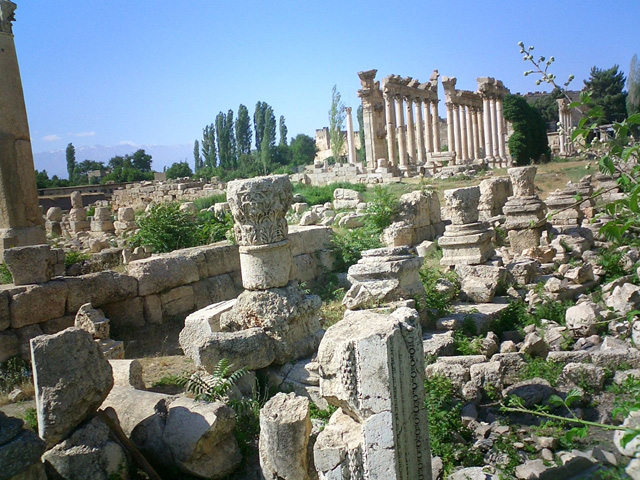 Baalbek temple