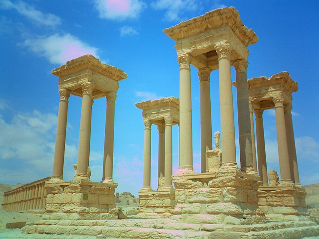Tetrapylon Of Palmyra