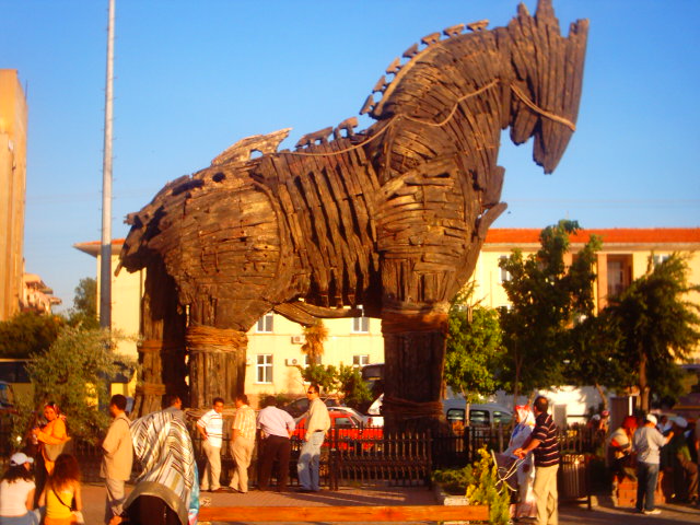 Wooden horse