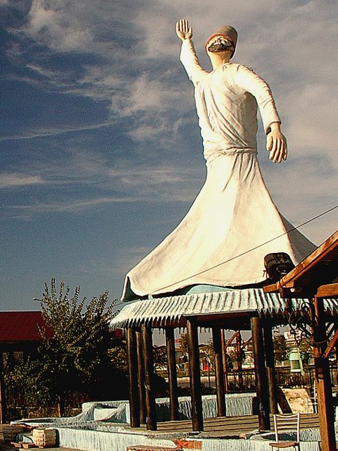 Dervish statue