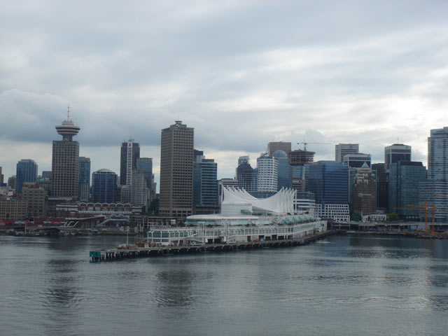 Vue de Vanvouver au Canada